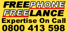Call us FREE on (UK) 0800 413 598.  +44(0)800 413 598